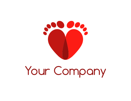 heart logo design creator