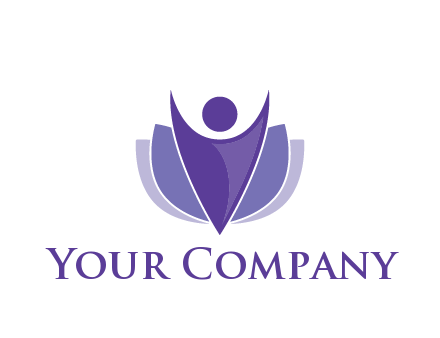 people icon with shield community logo