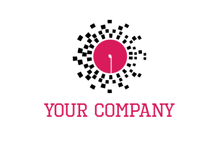 isolated pixel music disc logo