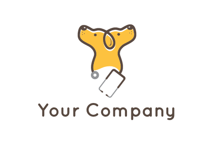 Animal medical clinic logo creator