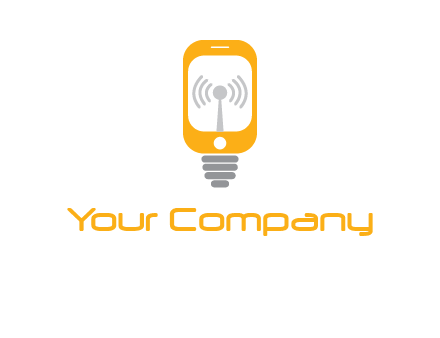 mobile and signal logo