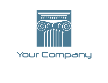 column or pillar logo